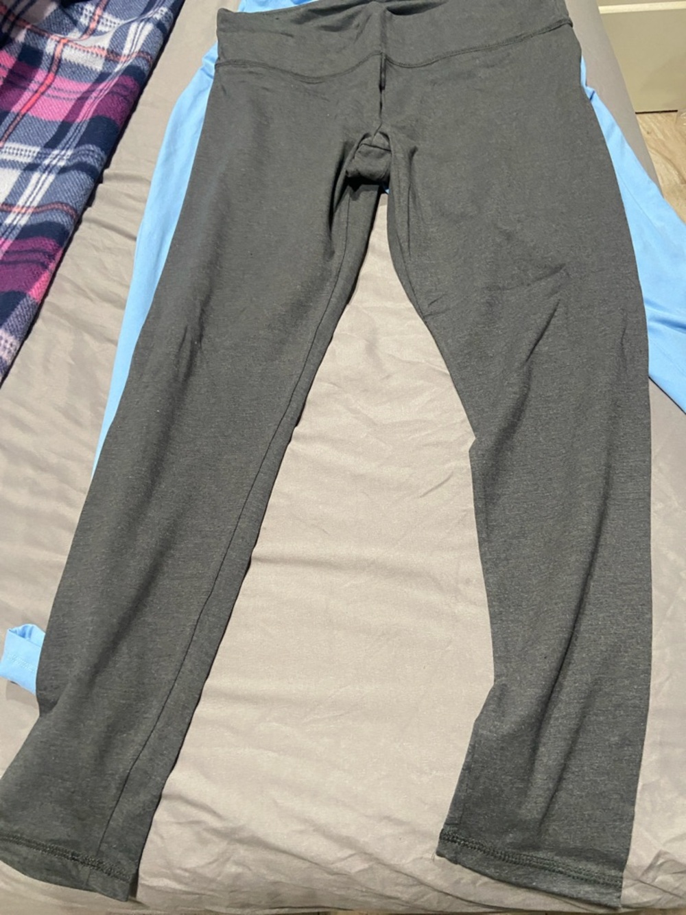 Gray Xl & Ligjt blue 2x Stretch Leggings
